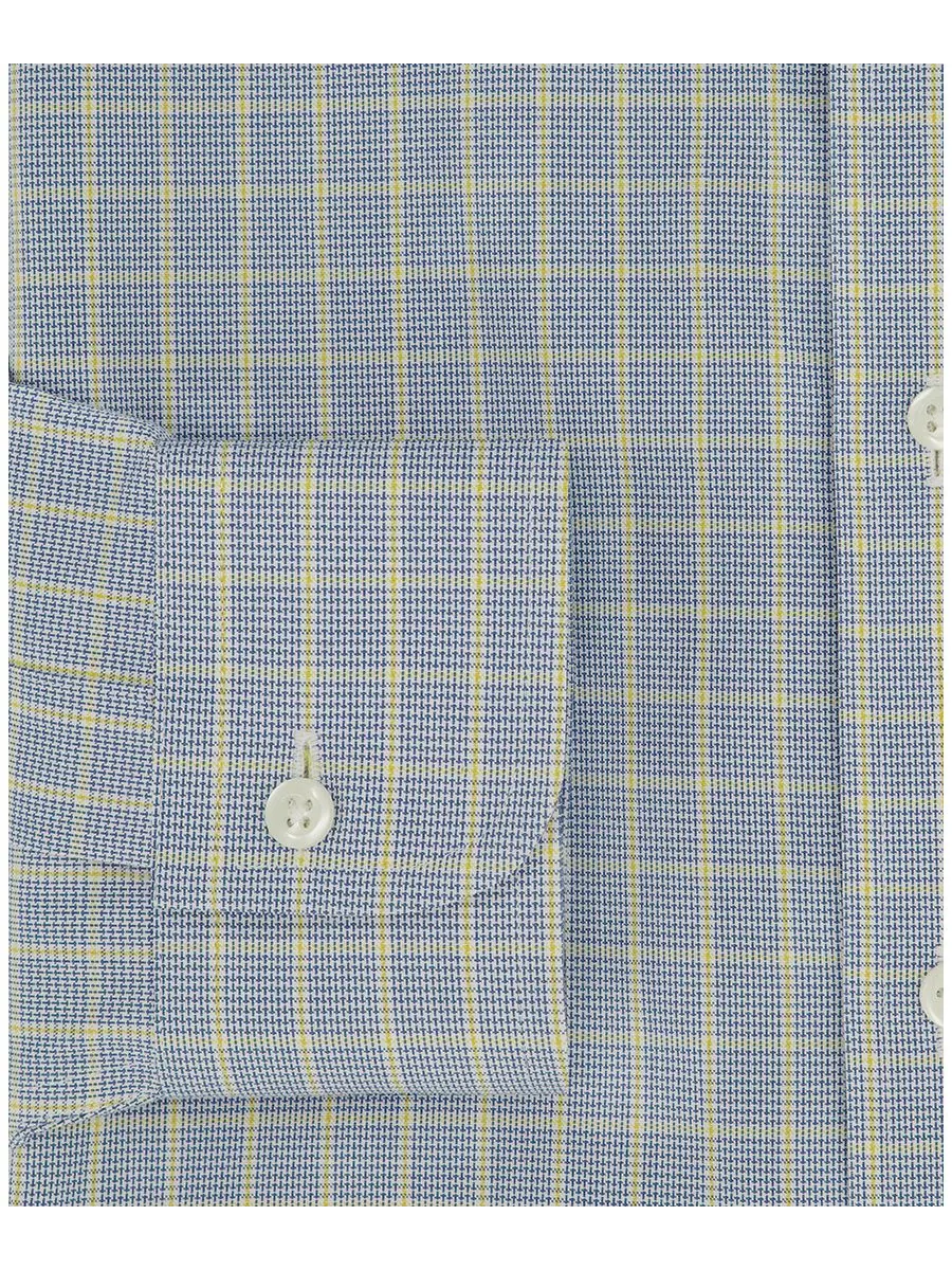 Мужская рубашка Brooks Brothers в синюю клетку, стандартного кроя Brooks Brothers — изображение 4 из 6, темно-синий мульти
