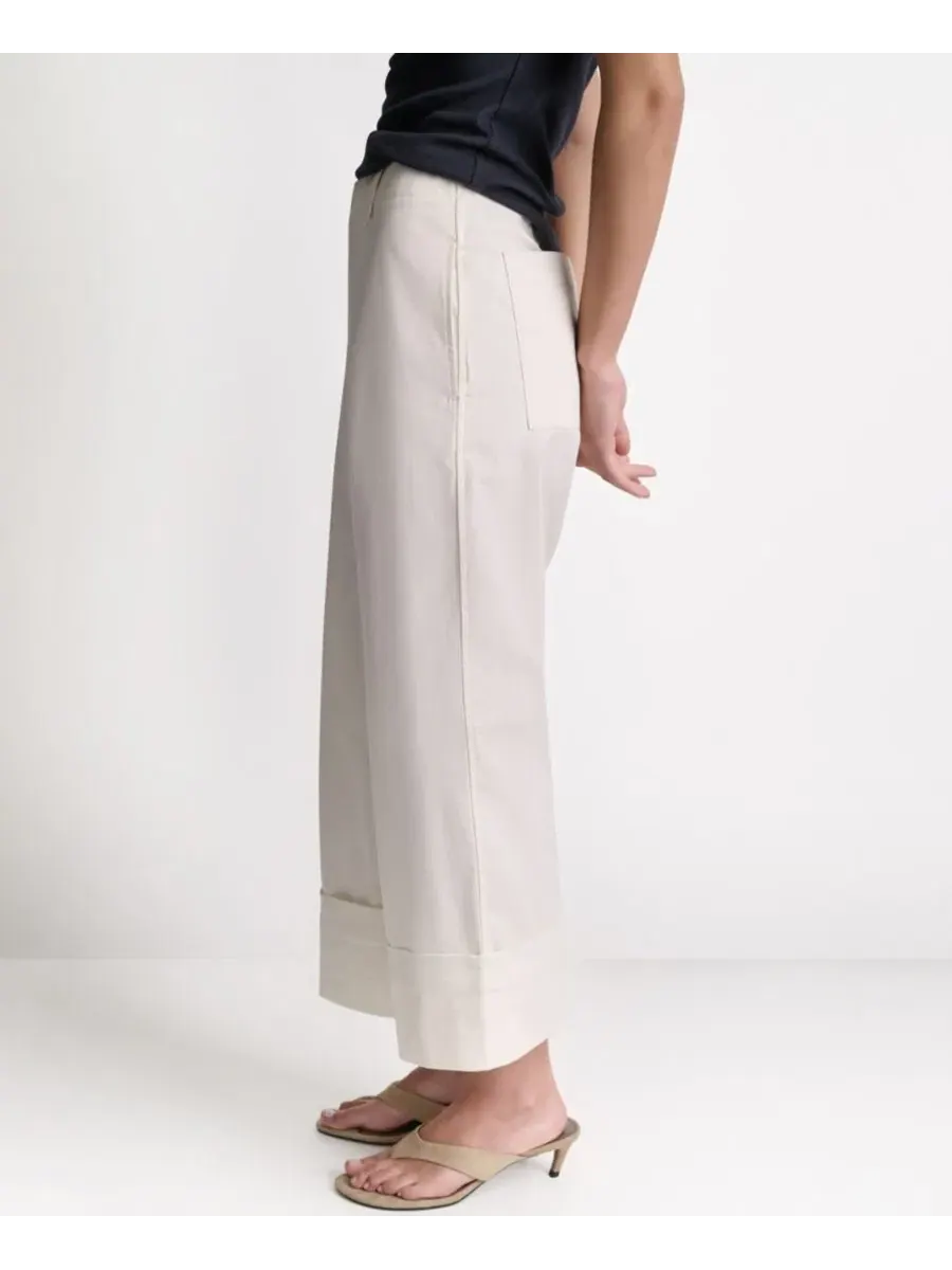 Брюки женские с манжетами BCBG — изображение 3 из 6, белый