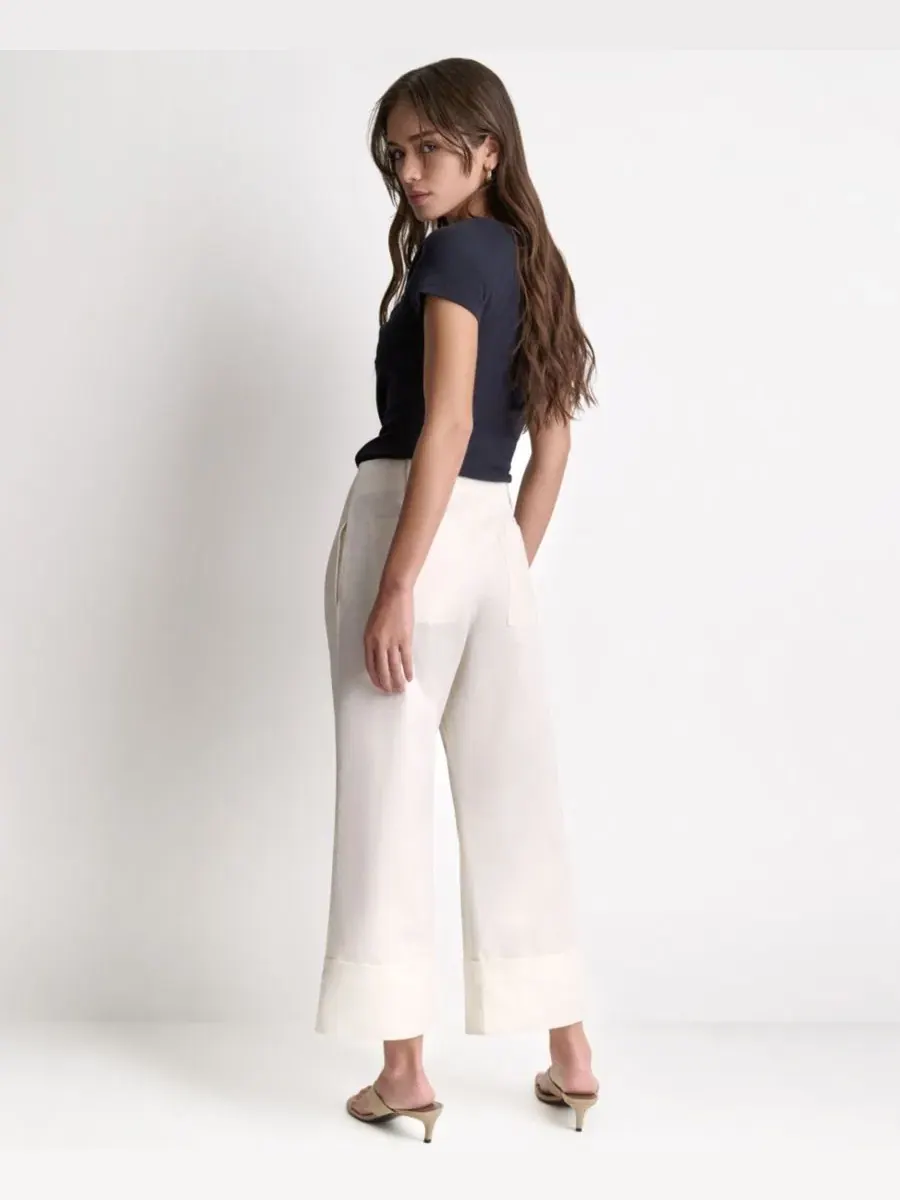 Брюки женские с манжетами BCBG — изображение 5 из 6, белый