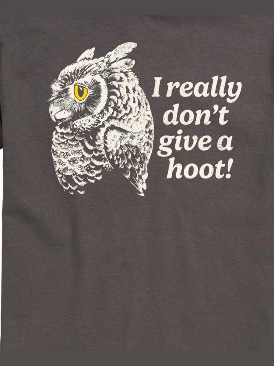 Футболка с коротким рукавом Don't Give Hoot Owl AIRWAVES — изображение 3 из 3, темно-серый