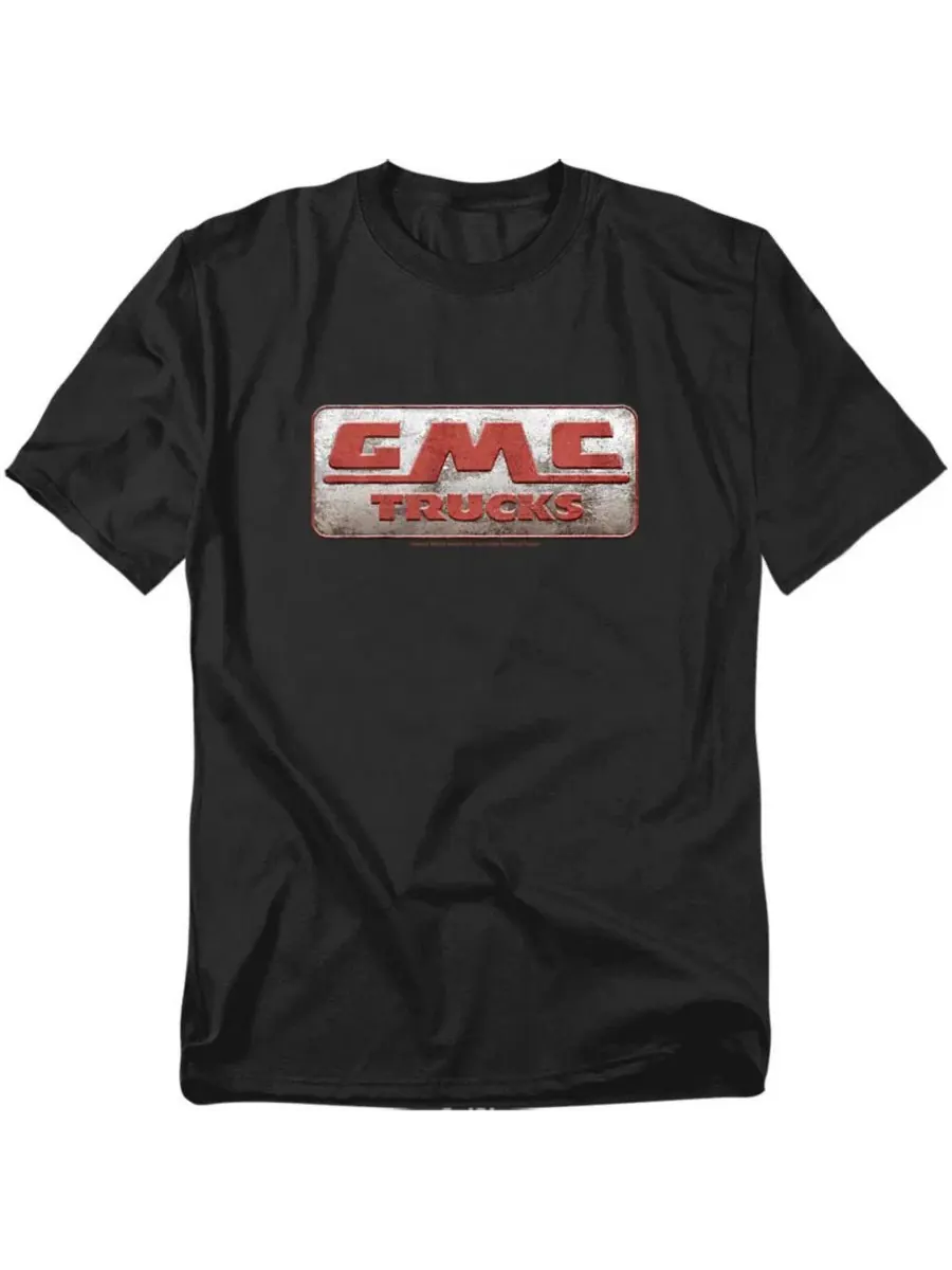 Футболка с принтом GMC Beat Up 1959 Logo Logovision — изображение 1 из 3, черный