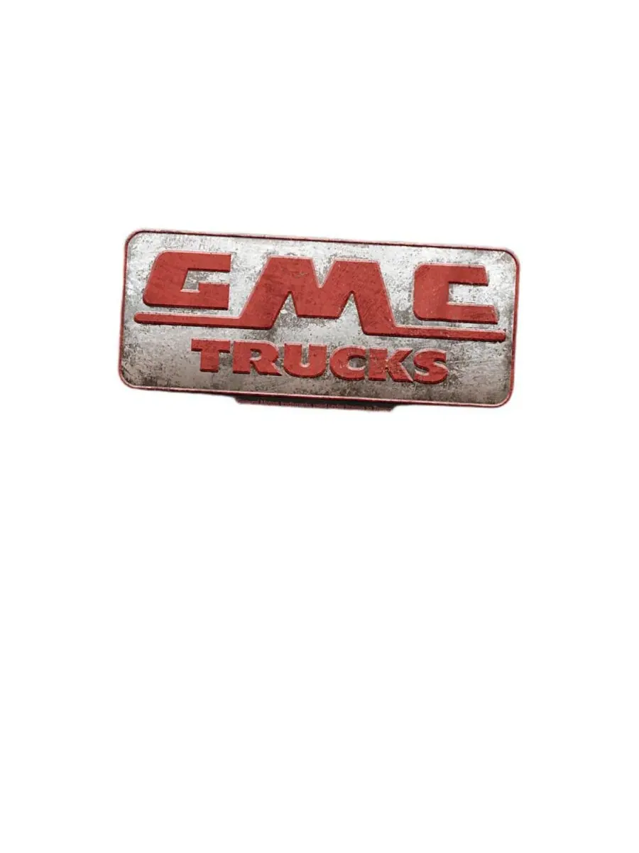 Футболка с принтом GMC Beat Up 1959 Logo Logovision — изображение 2 из 3, черный