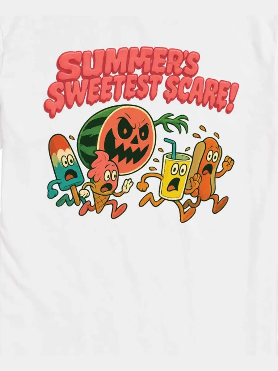 Футболка с коротким рукавом с принтом Summer's Sweetest Crew AIRWAVES — изображение 3 из 3, белый