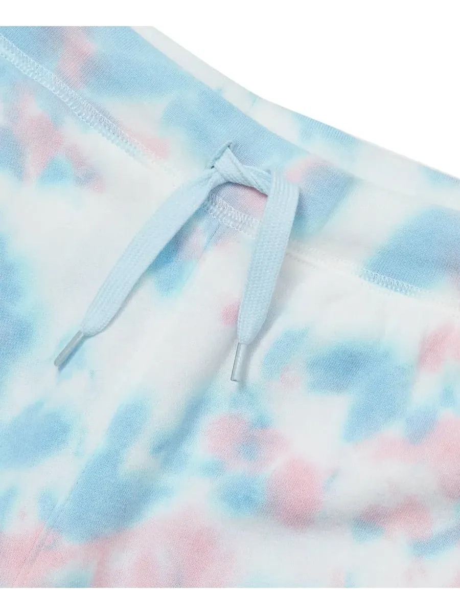 Детские спортивные штаны для девочек Lands' End, Deep Lavendar Tie Dye — изображение 3 из 3