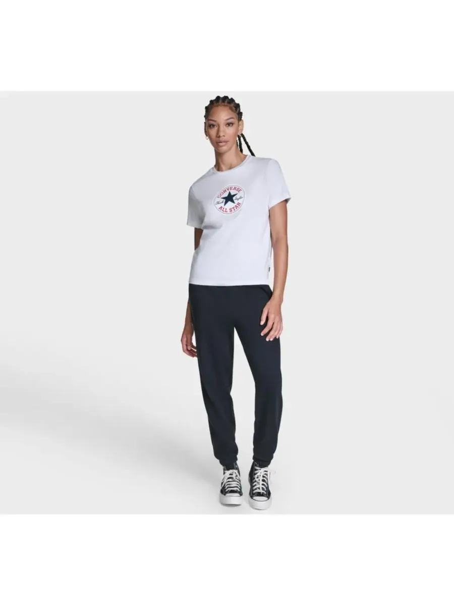 Женская футболка Chuck Taylor All Star Patch Converse — изображение 4 из 6, белый