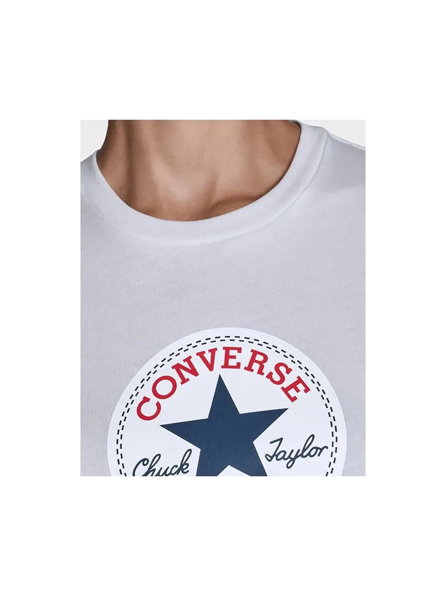 Женская футболка Chuck Taylor All Star Patch Converse — изображение 6 из 6, белый