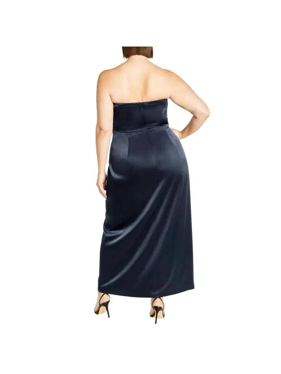 Платье-макси Kamari Maxi Dress CITY CHIC — изображение 2 из 5, чернильный