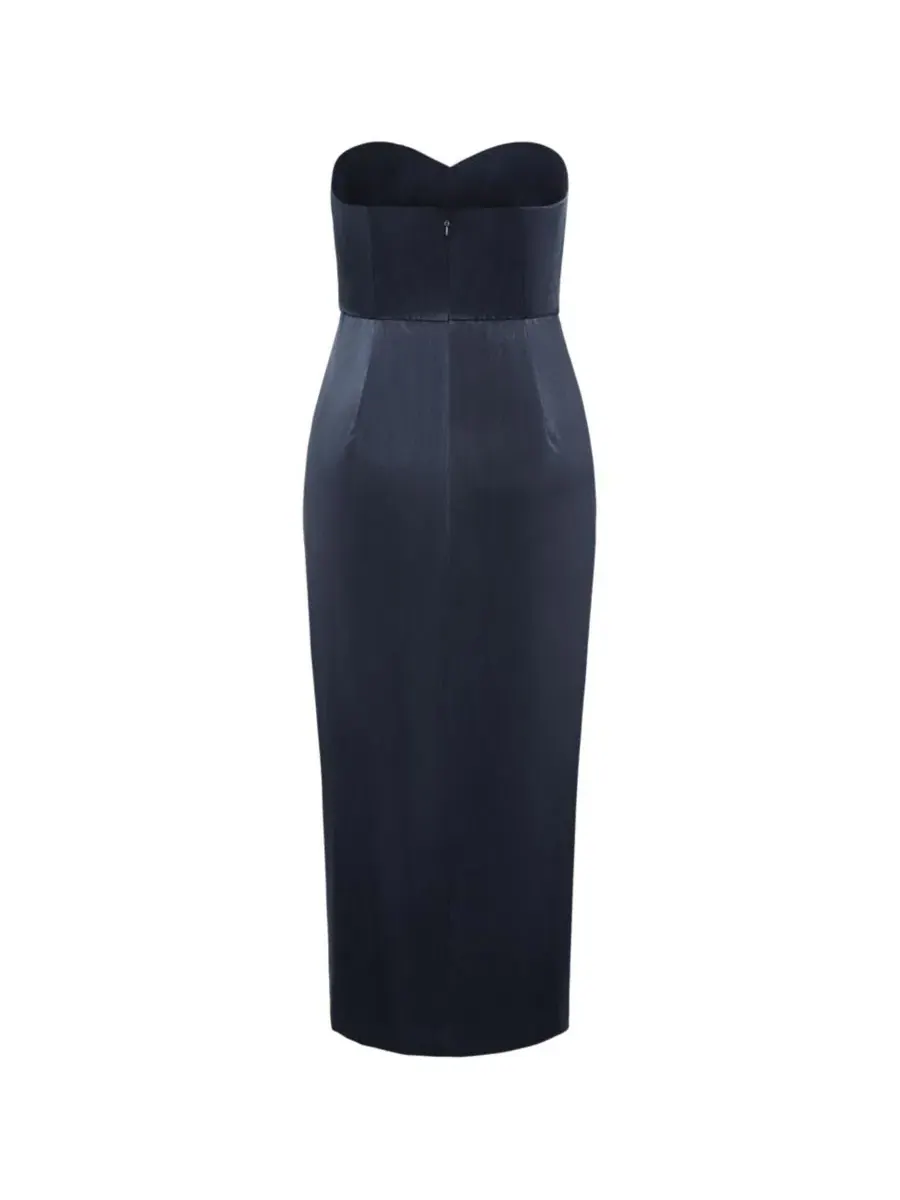 Платье-макси Kamari Maxi Dress CITY CHIC — изображение 5 из 5, чернильный