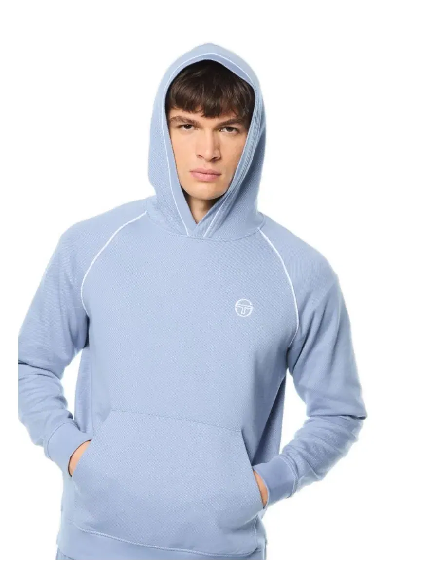 Худи из джаккарда с контрастной отделкой, модель Agiato Sergio Tacchini, Troposphere — изображение 4 из 5