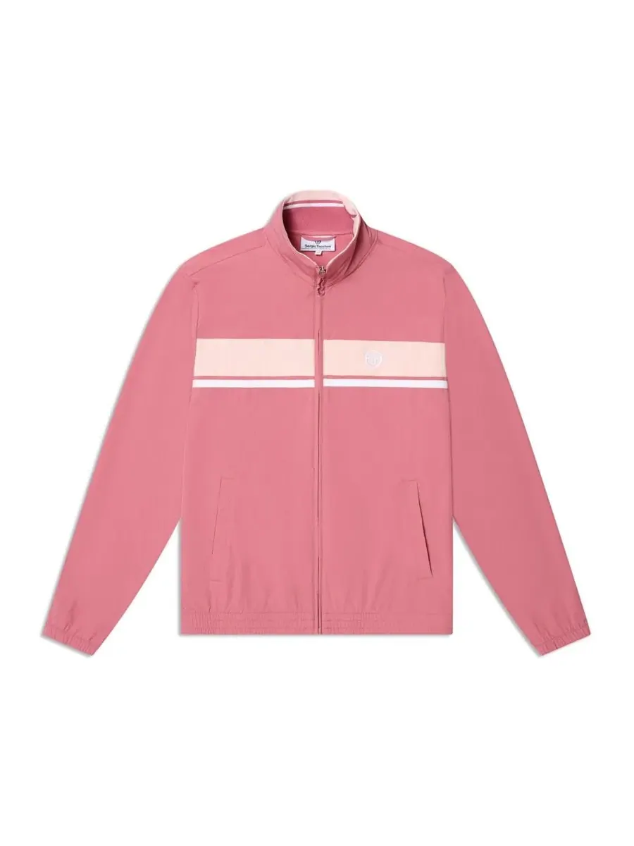 Куртка-тренч из нейлона Damarindo Performance Track Jacket Sergio Tacchini — изображение 2 из 4, бежевый