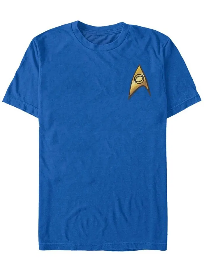 Мужская футболка Star Trek The Original Series Science Starfleet Insignia с короткими рукавами — изображение 1 из 1