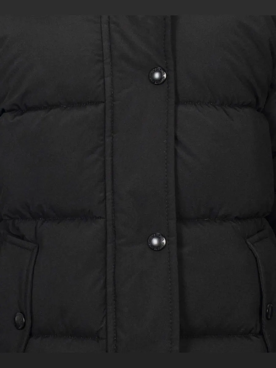 Детское пальто-парка с капюшоном Expedition Hooded Sam Edelman — изображение 3 из 3, черный