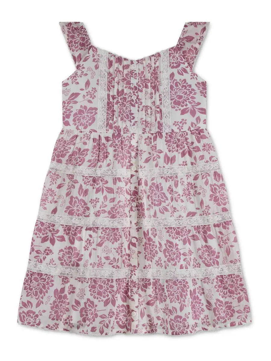 Платье мини без рукавов с вырезом «сердечко» Sweetheart Sleeveless Mini Dress abercrombie kids — изображение 1 из 4
