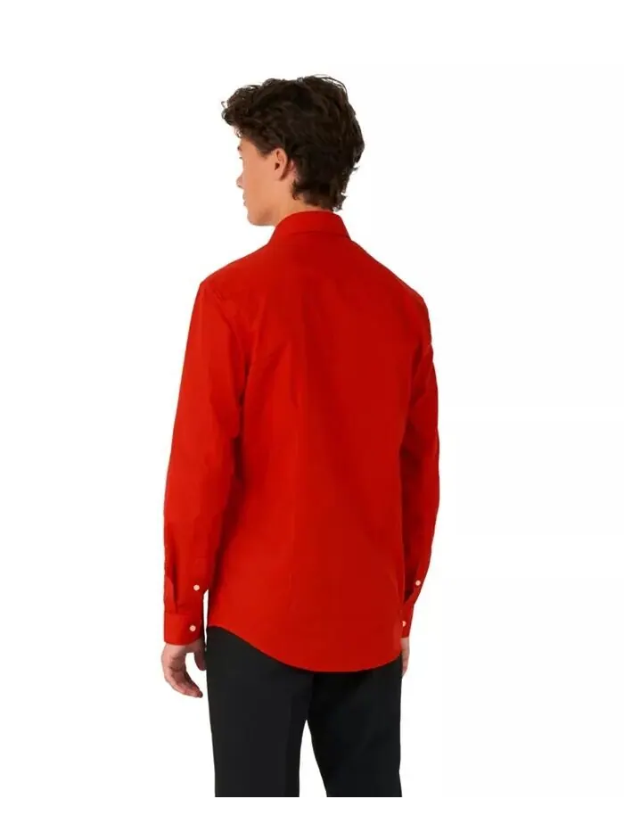 Рубашка с длинным рукавом Big Boys Devil Opposuits — изображение 2 из 3, темный красный