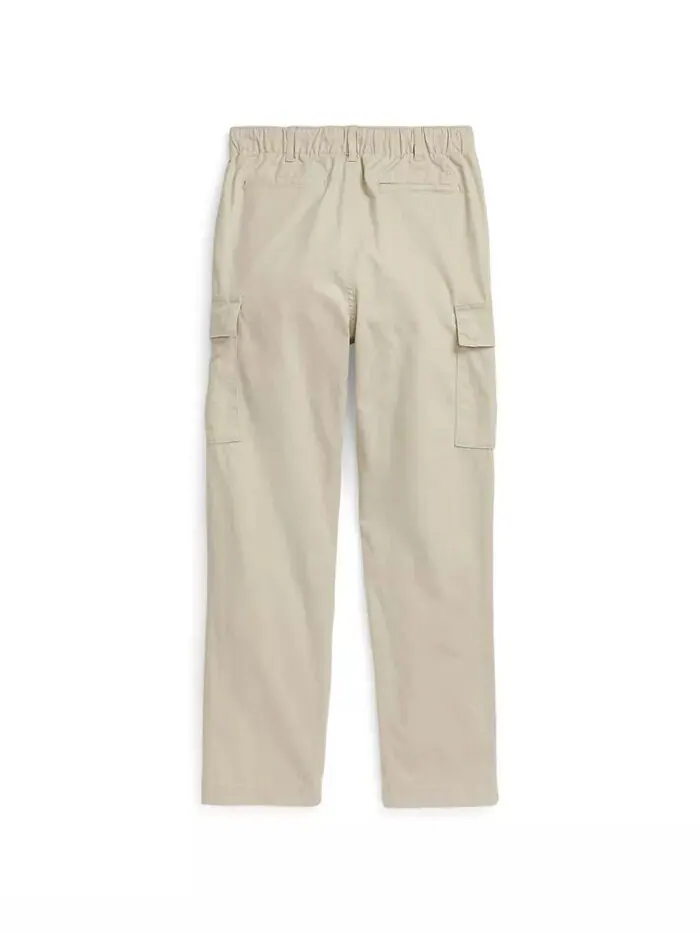 Брюки-карго стрейч-чинос Big Boys Polo Ralph Lauren — изображение 5 из 5, серый