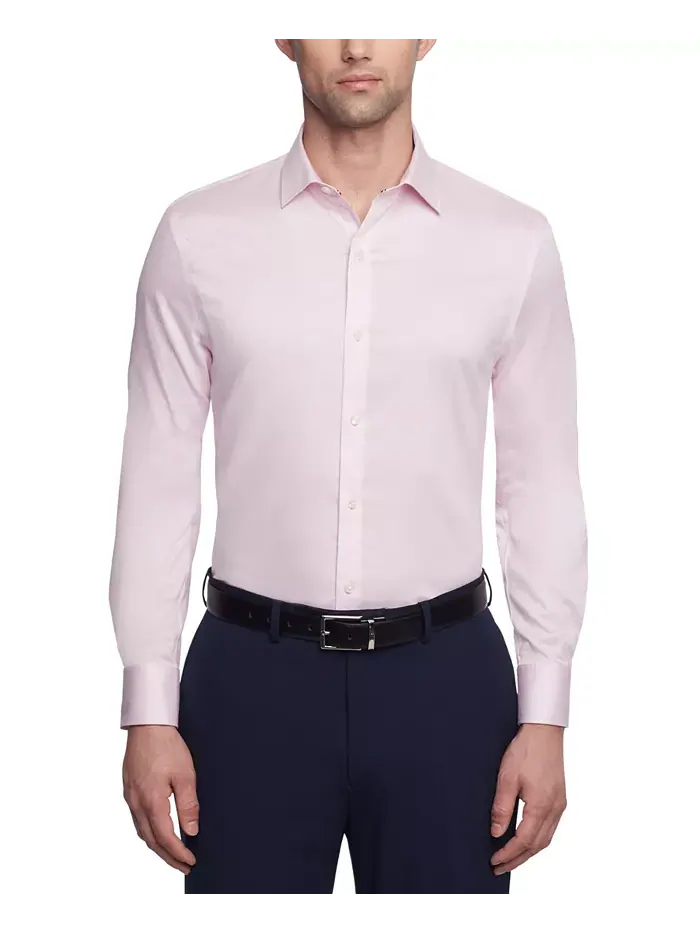 Мужская рубашка Flex Wrinkle Free Stretch Twill, классического и узкого кроя Tommy Hilfiger