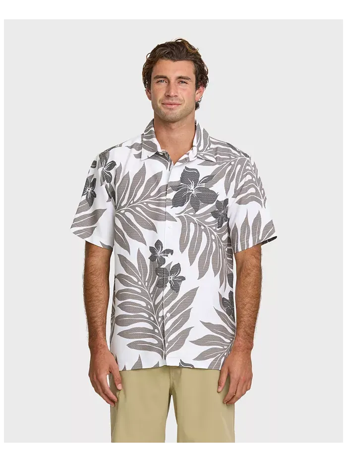 Мужская гавайская рубашка Shonan Quiksilver Waterman — изображение 1 из 8, белый