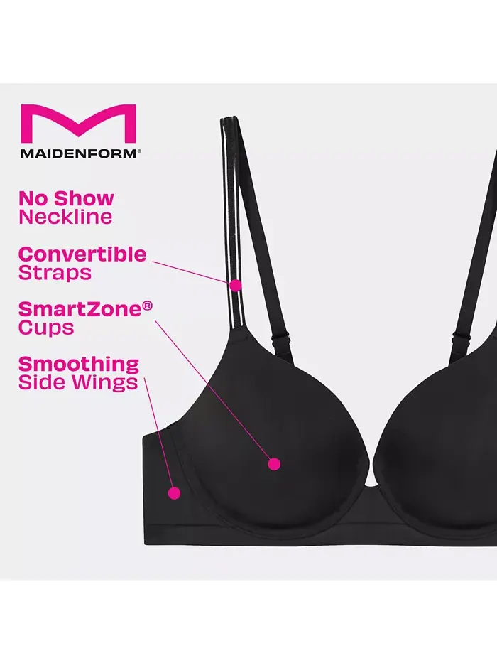 Женский бюстгальтер Barely There Full Coverage DM2500 Maidenform — изображение 7 из 7, бежевый