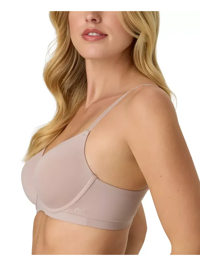 Женский бюстгальтер Barely There Full Coverage DM2500 Maidenform — изображение 2 из 4, розовый