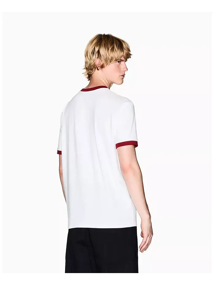 Мужская футболка Retro Milano Eagle A|X Armani Exchange — изображение 3 из 5, бежевый/бежевый