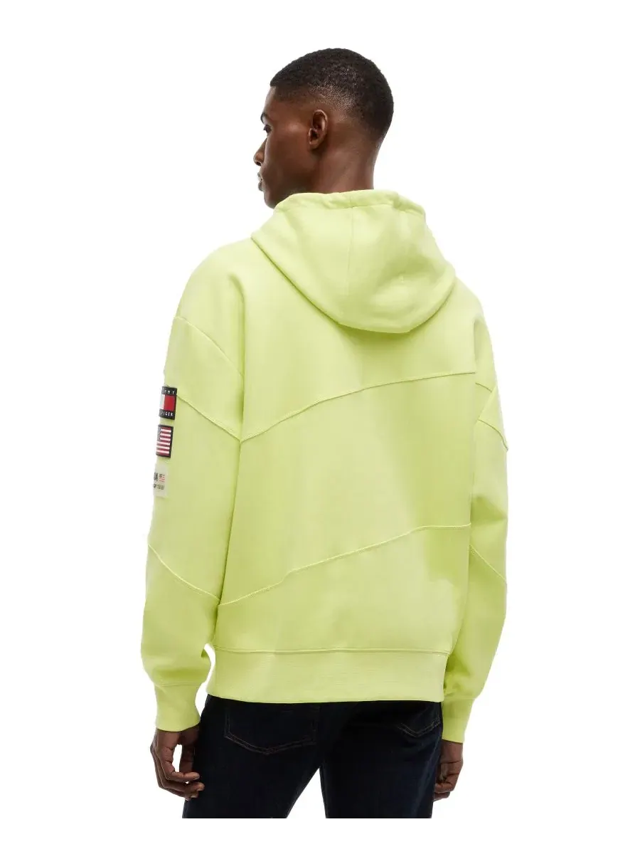 Худи с капюшоном и длинным рукавом Tommy Hilfiger, Citra Lime — изображение 4 из 4