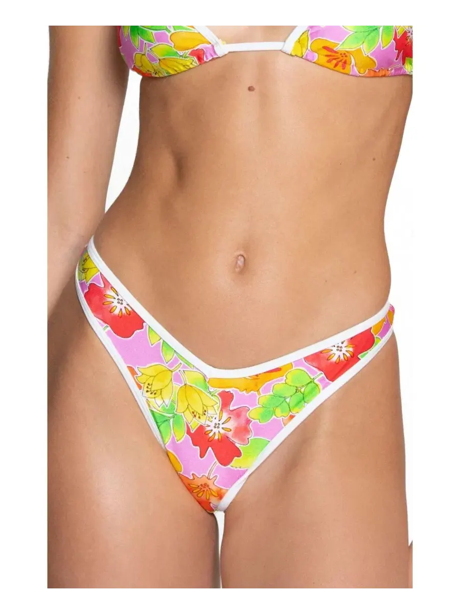 Женские плавки с высокой посадкой и V-образным вырезом Bright Swimwear, Florence — изображение 1 из 4