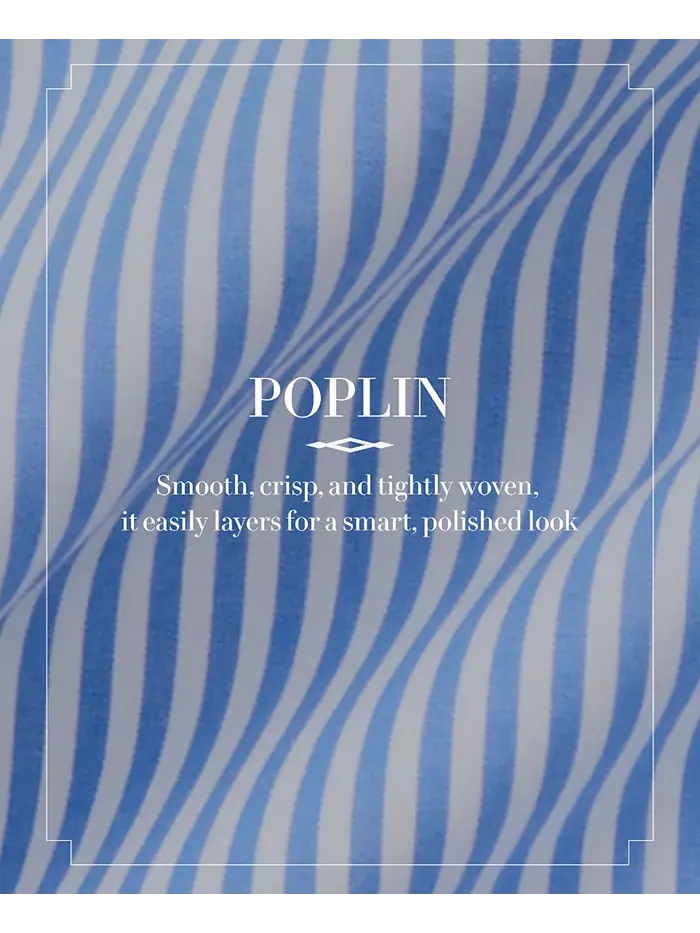 Мужская классическая рубашка из стрейч-поплина Polo Ralph Lauren — изображение 5 из 6, синий