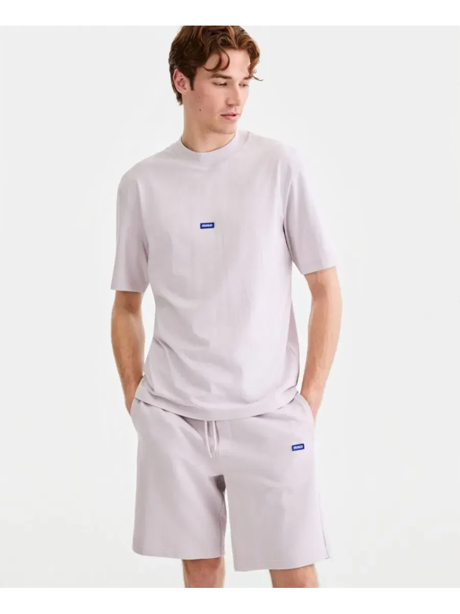 Футболка с коротким рукавом Nieros Hugo Boss — изображение 1 из 3, светлый/фиолетовый