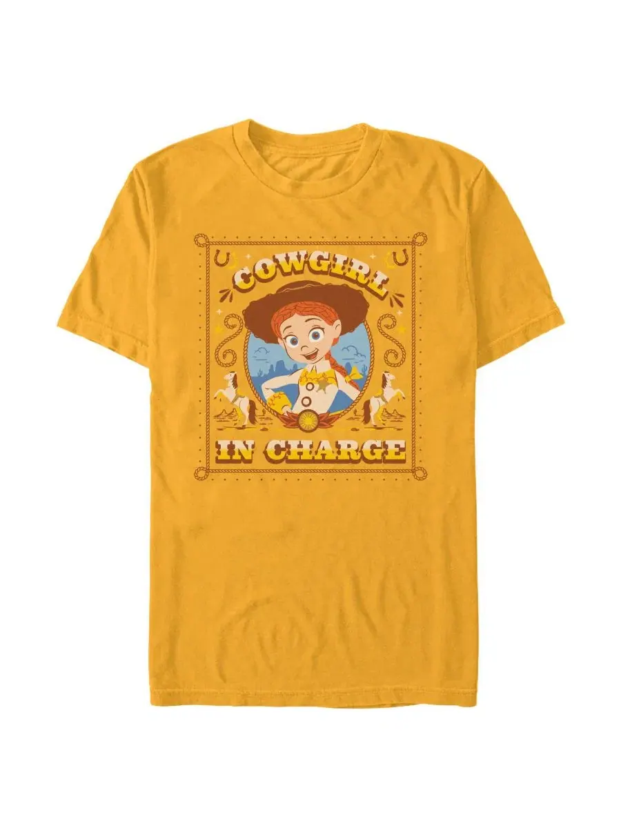 Футболка с принтом Jessie Cowgirl in Charge Fifth Sun — изображение 1 из 3, золото