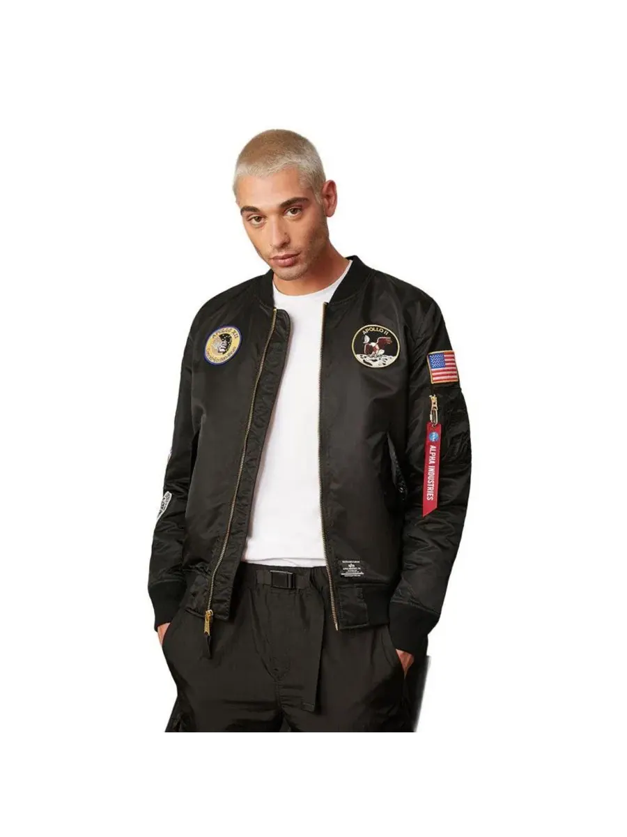 Куртка L-2B Apollo Gen II Flight Jacket Alpha Industries — черный