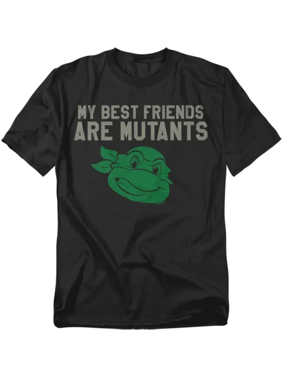 Футболка с принтом Mutant Friends Teenage Mutant Ninja Turtles — изображение 1 из 3, черный