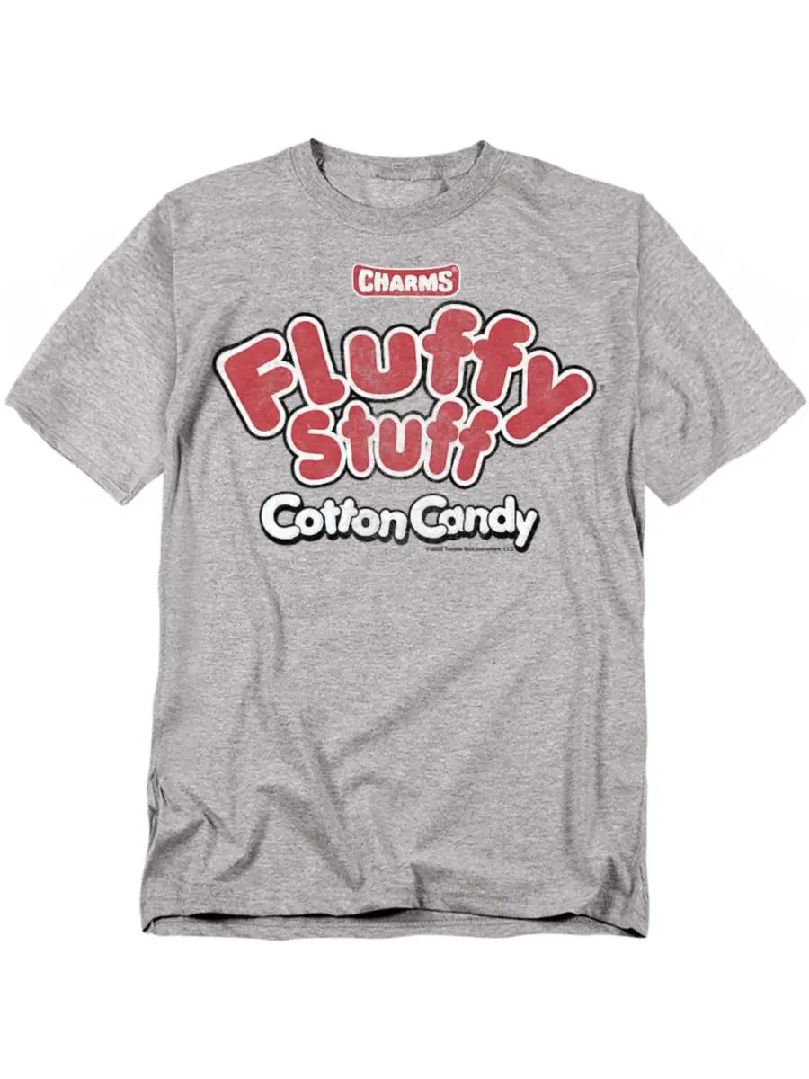 Футболка с принтом Fluffy Stuff Tootsie Roll — серый