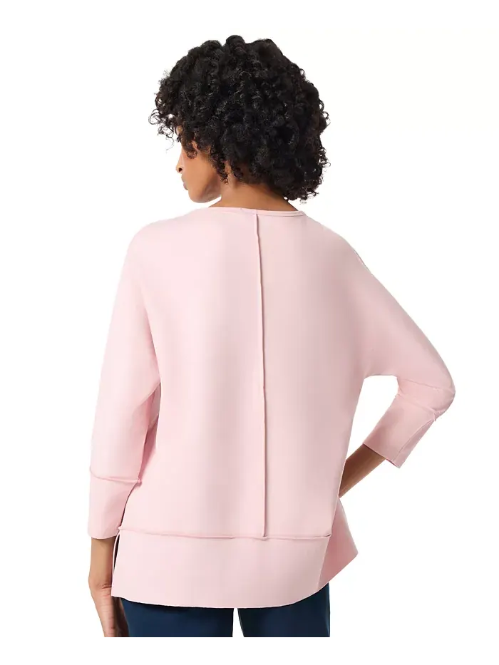 Женская туника Serenity Knit с рукавом 3/4 Jones New York — изображение 2 из 3, розовый