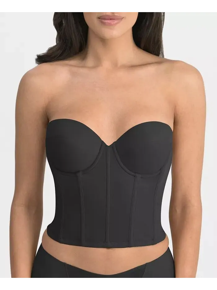Бюстгальтер без бретелек Brie Backless, 6380 Dominique — изображение 1 из 4, черный