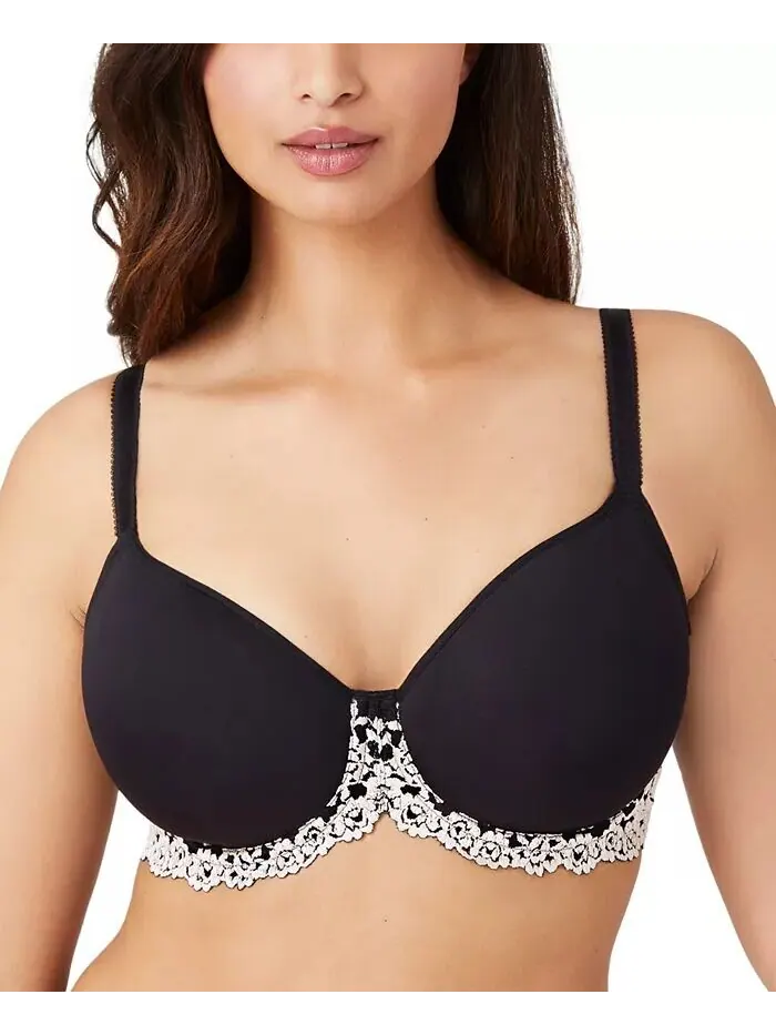 Кружевной бюстгальтер Embrace Contour 853191 Wacoal — изображение 1 из 6, черный