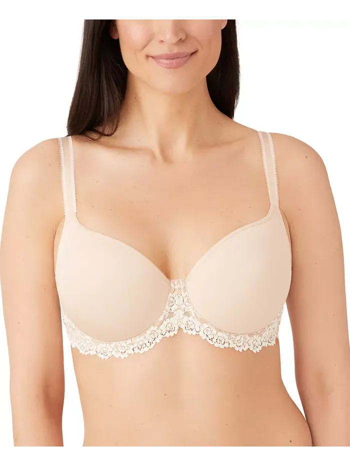Бюстгальтер Embrace Lace Contour 853191 Wacoal — изображение 1 из 6, слоновая кость