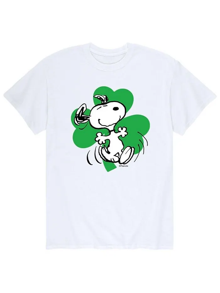 Мужская футболка Peanuts Snoopy Clover AIRWAVES — изображение 1 из 2, белый