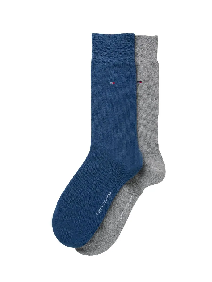 Мужские однотонные носки (2 шт) Tommy Hilfiger