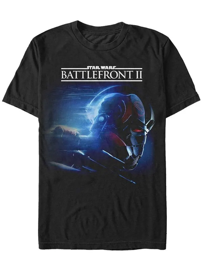 Мужская футболка Battlefront 2 Soldier с короткими рукавами Star Wars Fifth Sun — изображение 1 из 1, черный