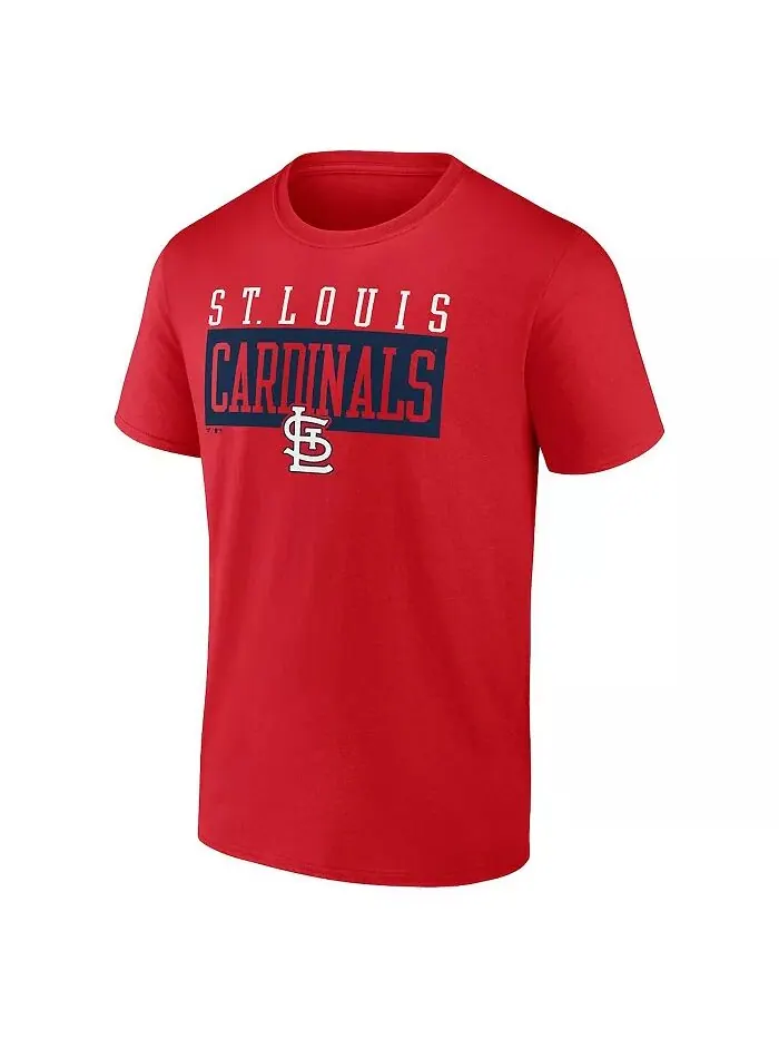 Мужская красная футболка St. Louis Cardinals Hard To Beat Fanatics — изображение 3 из 3