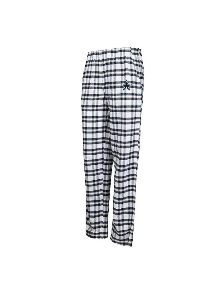 Женские темно-синие фланелевые брюки Dallas Cowboys Sienna Sleep Flannel Pants Concepts Sport — изображение 1 из 1