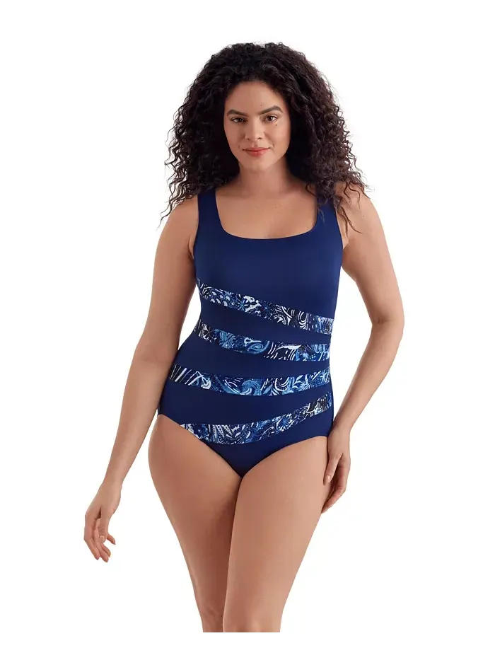 Купальник Solidtude Fan Tank One Piece Longitude by Mimi Flamingo