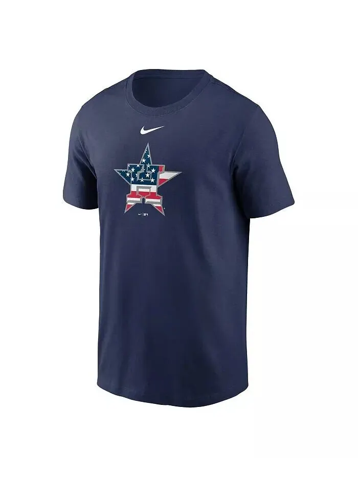 Мужская футболка Navy Houston Astros Americana Nike — изображение 2 из 3