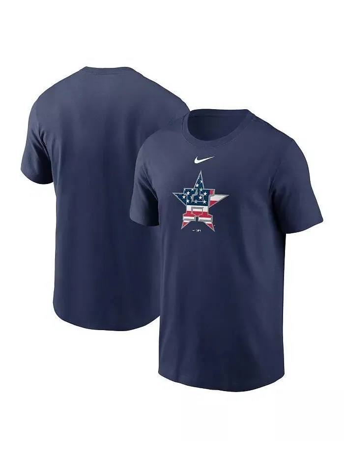 Мужская темно-синяя футболка Houston Astros Americana Nike — изображение 1 из 3, темно-синий