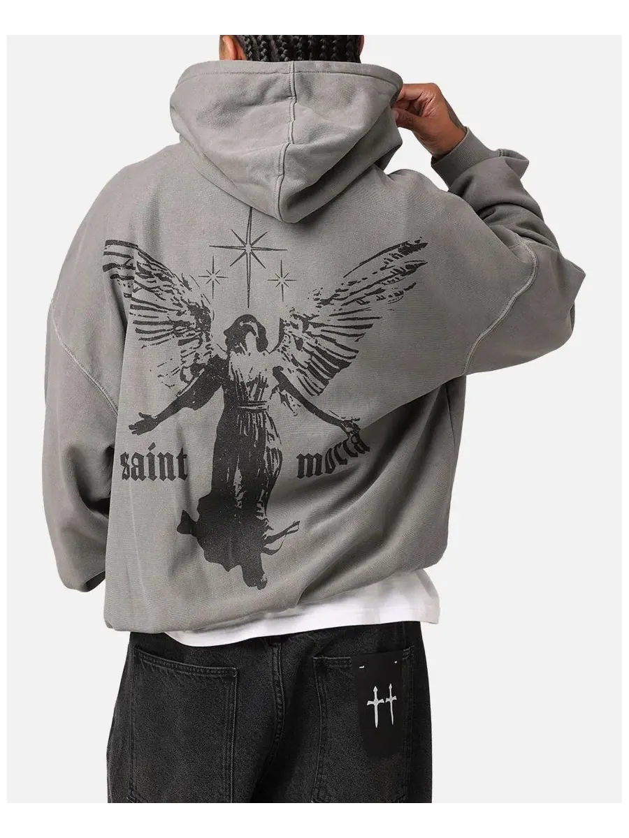 SAINT MORTA Мужская толстовка Ethereal Hoodie — изображение 5 из 5, нет цвета