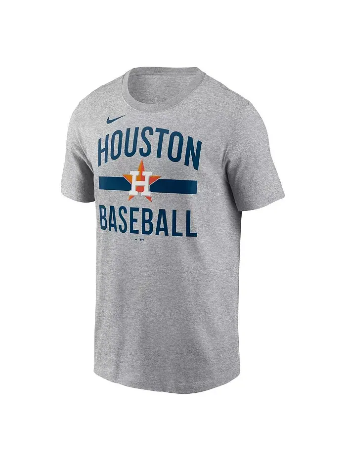 Мужская футболка Houston Astros с арочным принтом — изображение 2 из 3, серый