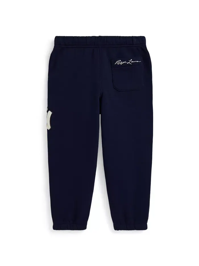 Штаны с кулиской для малышей и мальчиков Polo Ralph Lauren — изображение 2 из 3, синий