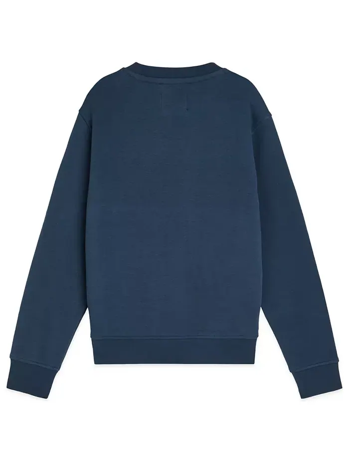 Мальчиковая толстовка с длинным рукавом и принтом, размер 4T-7T Scotch & Soda — изображение 2 из 3, синий