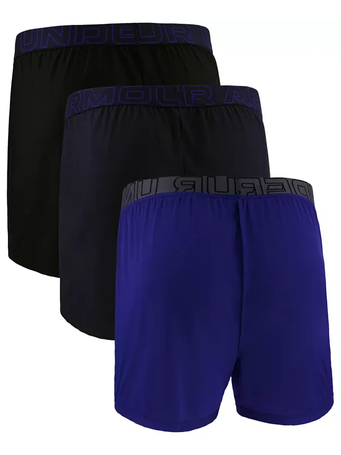 Мужские боксеры 6" Solid Performance Tech Mesh, 3 шт Under Armour — изображение 2 из 4, синий