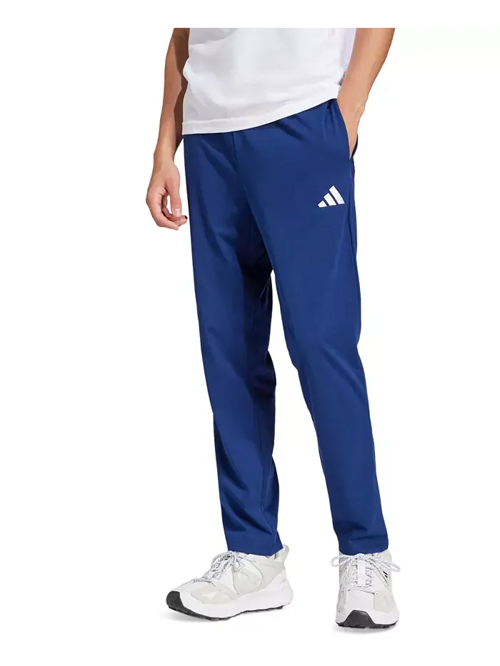 Мужские базовые брюки Single Jersey с небольшим логотипом Adidas